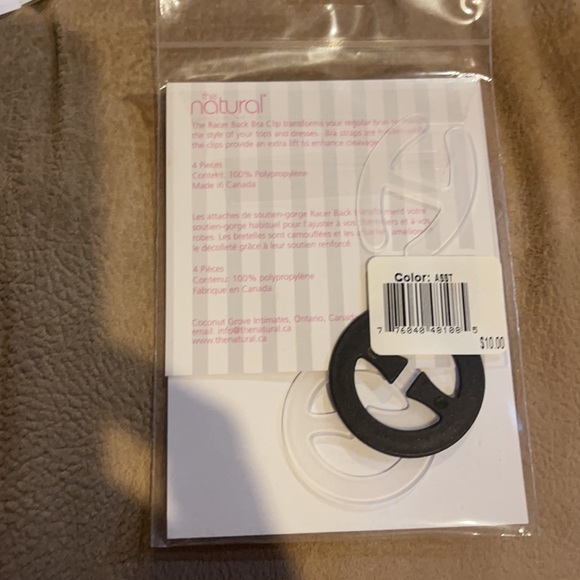 The natural - Racer back bra clips - Picture 2 of 2